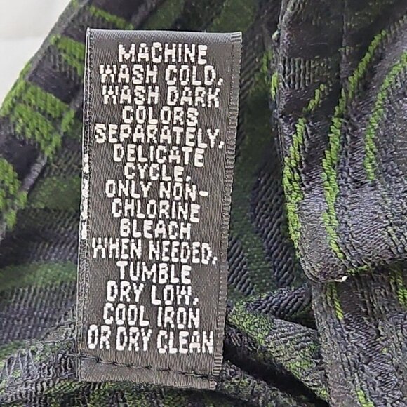 Company Ellen Tracy Women's Size 0 Petite Tropical Green Stretch Casual Pants - Picture 6 of 13